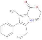 1H-Pyrrole-2-carboxylic acid, 5-ethyl-3-methyl-4-phenyl-, ethyl ester