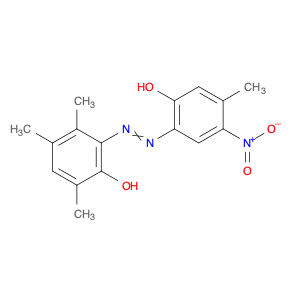 Phenol, 2-[(2-hydroxy-4-methyl-5-nitrophenyl)azo]-3,4,6-trimethyl-