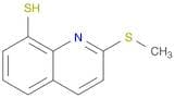 8-Quinolinethiol, 2-(methylthio)-