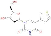 Uridine, 2'-deoxy-5-(3-thienyl)-