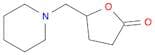 2(3H)-Furanone, dihydro-5-(1-piperidinylmethyl)-
