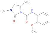 1-Imidazolidinecarboxamide, N-(2-methoxyphenyl)-3,5-dimethyl-2-oxo-