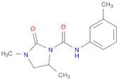 1-Imidazolidinecarboxamide, 3,5-dimethyl-N-(3-methylphenyl)-2-oxo-