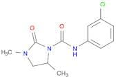 1-Imidazolidinecarboxamide, N-(3-chlorophenyl)-3,5-dimethyl-2-oxo-
