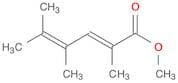 2,4-Hexadienoic acid, 2,4,5-trimethyl-, methyl ester, (E)-