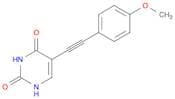 2,4(1H,3H)-Pyrimidinedione, 5-[(4-methoxyphenyl)ethynyl]-