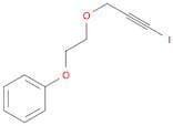 Benzene, [2-[(3-iodo-2-propynyl)oxy]ethoxy]-