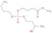 Butanoic acid, 4-[[butoxy(3-hydroxybutoxy)phosphinyl]oxy]-, methyl ester