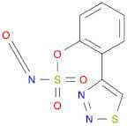 Isocyanatosulfuric acid, 2-(1,2,3-thiadiazol-4-yl)phenyl ester