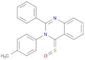 4(3H)-Quinazolinethione, 3-(4-methylphenyl)-2-phenyl-, S-oxide