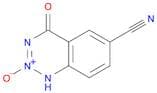 1,2,3-Benzotriazine-6-carbonitrile, 1,4-dihydro-4-oxo-, 2-oxide