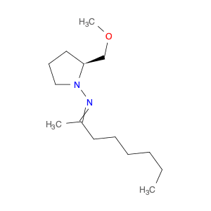 1-Pyrrolidinamine, 2-(methoxymethyl)-N-(1-methylheptylidene)-, (S)-
