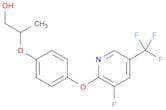 1-Propanol, 2-[4-[[3-fluoro-5-(trifluoromethyl)-2-pyridinyl]oxy]phenoxy]-