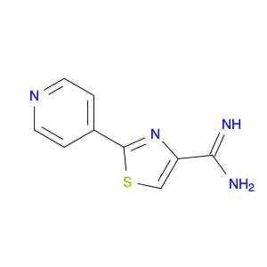 4-Thiazolecarboximidamide, 2-(4-pyridinyl)-