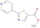 5-Thiazolecarboxylic acid, 2-(4-pyridinyl)-, methyl ester