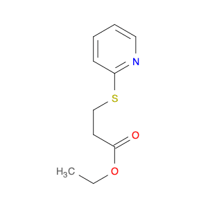 Propanoic acid, 3-(2-pyridinylthio)-, ethyl ester