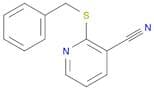 3-Pyridinecarbonitrile, 2-[(phenylmethyl)thio]-