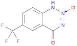 1,2,3-Benzotriazin-4(1H)-one, 6-(trifluoromethyl)-, 2-oxide