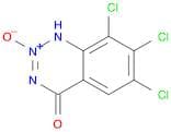 1,2,3-Benzotriazin-4(1H)-one, 6,7,8-trichloro-, 2-oxide