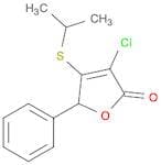 2(5H)-Furanone, 3-chloro-4-[(1-methylethyl)thio]-5-phenyl-