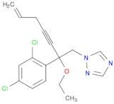 1H-1,2,4-Triazole, 1-[2-(2,4-dichlorophenyl)-2-ethoxy-6-hepten-3-ynyl]-