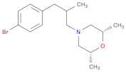 Morpholine, 4-[3-(4-bromophenyl)-2-methylpropyl]-2,6-dimethyl-, cis-