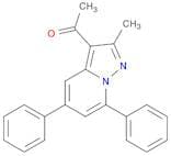 Ethanone, 1-(2-methyl-5,7-diphenylpyrazolo[1,5-a]pyridin-3-yl)-