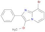 Imidazo[1,2-a]pyridine, 8-bromo-3-methoxy-2-phenyl-