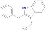 1H-Indole, 3-ethyl-2-(phenylmethyl)-