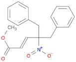 2-Pentenoic acid, 4-nitro-5-phenyl-4-(phenylmethyl)-, methyl ester, (E)-