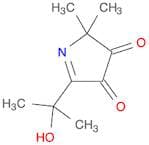 2H-Pyrrole-3,4-dione, 5-(1-hydroxy-1-methylethyl)-2,2-dimethyl-
