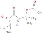 2H-Pyrrole-3,4-dione, 5-[1-(acetyloxy)-1-methylethyl]-2,2-dimethyl-