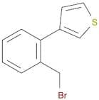 3-[2-(bromomethyl)phenyl]thiophene