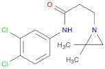 N-(3,4-dichlorophenyl)-3-(2,2-dimethylaziridin-1-yl)propanamide