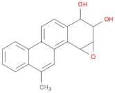 1,2-DIHYDROXY-3,4-EPOXY-1,2,3,4-TETRAHYDRO-6-METHYLCHRYSENE