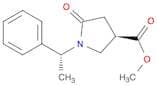 (S)-Methyl 5-oxo-1-((S)-1-phenylethyl)pyrrolidine-3-carboxylate