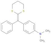 Benzenamine, 4-(1,3-dithian-2-ylidenephenylmethyl)-N,N-dimethyl-