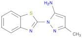 2-Benzothiazol-2-yl-5-methyl-2H-pyrazol-3-ylamine