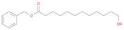 Dodecanoic acid, 12-hydroxy-, phenylmethyl ester