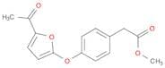 METHYL 2-[4-[(5-ACETYL-2-FURYL)OXY]PHENYL]ACETATE
