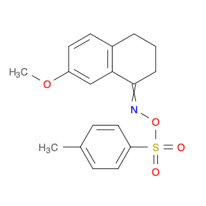 3,4-DIHYDRO-7-METHOXY-1(2H)-NAPHTHALENONE O-[(4-METHYLPHENYL)SULFONYL]OXIME