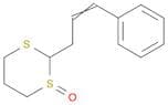 1,3-Dithiane, 2-(3-phenyl-2-propenyl)-, 1-oxide