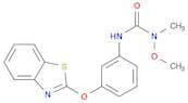 Urea, N'-[3-(2-benzothiazolyloxy)phenyl]-N-methoxy-N-methyl-