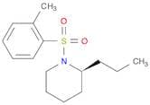 Piperidine, 1-[(methylphenyl)sulfonyl]-2-propyl-, (S)-