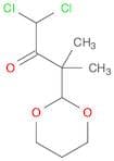 2-Butanone, 1,1-dichloro-3-(1,3-dioxan-2-yl)-3-methyl-