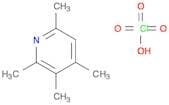 Pyridine, 2,3,4,6-tetramethyl-, perchlorate