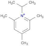 Pyridinium, 2,4,6-trimethyl-1-(1-methylethyl)-