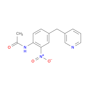 Acetamide, N-[2-nitro-4-(3-pyridinylmethyl)phenyl]-