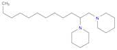 Piperidine, 1,1'-(1-decyl-1,2-ethanediyl)bis-