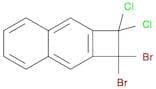 Cyclobuta[b]naphthalene, 1,1-dibromo-2,2-dichloro-1,2-dihydro-